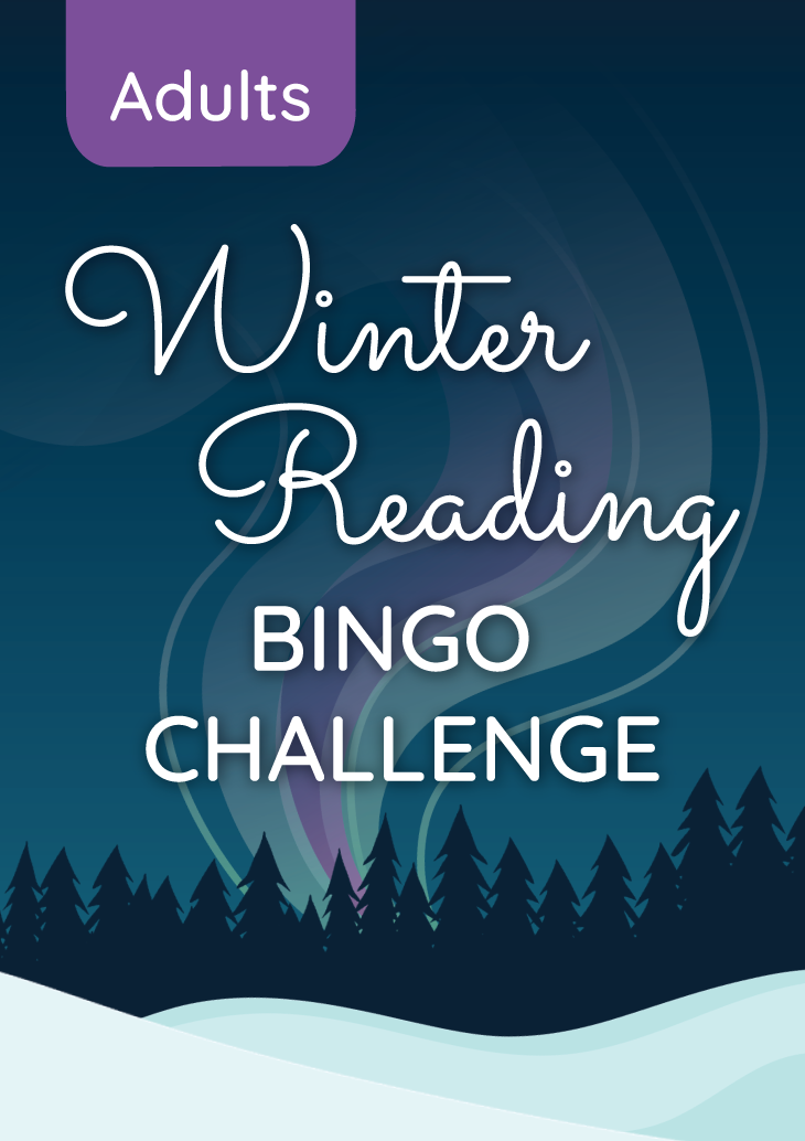 Adult Winter Reading Bingo Challenge